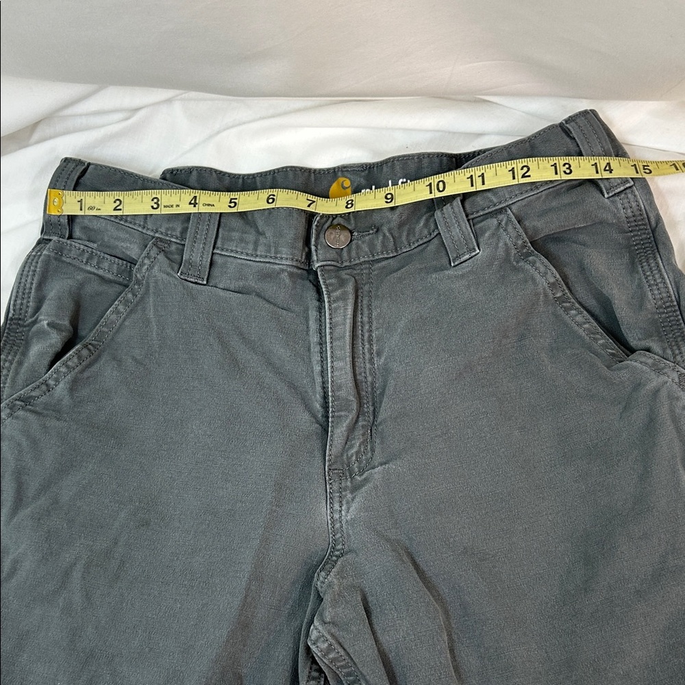Carhartt Gray Relaxed Fit Jeans Size 32 x 30 - Picture 7 of 11